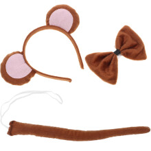 1 Set -Kostüm Stirnband Fliege Cosplay-Party Zubehör