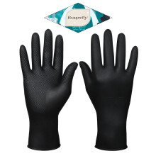 10St. Wiederverwendbare Latexhandschuhe Für Haarfarbe, Mittlere Größe