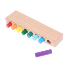 Holzstäbchen Sortierspielzeug Natürliches Holz Für Kinder