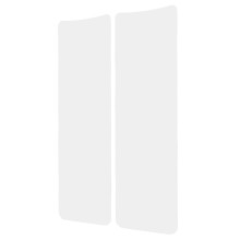 2Stk Clear Highlighting Board Färbepaddel Haarsträhnen Farbapplikator
