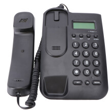 Foreign Trade Telefon Hängendes Wandtelefon Büro Schwarz