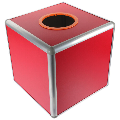 Box Quadratisch Raffle Ball Lostrommel Spendenbox 2
