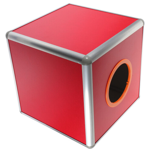Box Quadratisch Raffle Ball Lostrommel Spendenbox 1