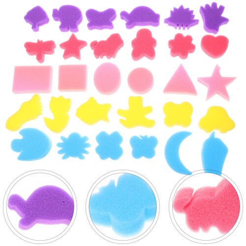 30Stk Diy Tierform Bunt Gemustert Für Kinder 2