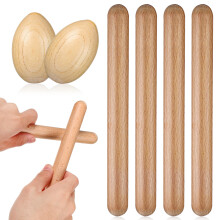1 Set Kinder Musikinstrumente Aus Holz Mit Eierschüttler Und