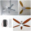 Universal Deckenventilator Set Mit Lichtsteuerung Drahtlos 8