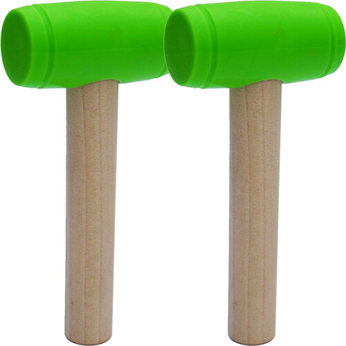 2Stk. Spielzeughammer Aus Holz, Simulation Für Kinder