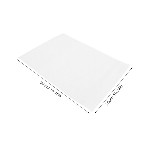 100Stk Einweg-Backpapier Blätter Weiß Für Und Backen 1