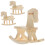3 Sets Holzpuzzle Bausatz 3D Modellbau Für Kinder 4
