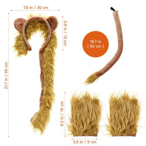 1 Set Halloween Kostüm Stirnband 1