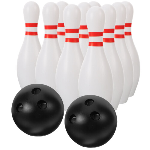 1 Set Kinder Bowlingkugel Kunststoff Glattes Spielzeug