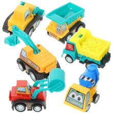 6 Mini Zurückzieh-Auto Spielzeug Für Kinder