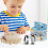 1 Set Simulation Pinguin Modell, Niedliches Grabspielzeug, Wildtier Deko 11