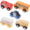 5Teile Mini Holzauto Modelle Kinder Kognitive Spielsachen 9