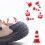 40Stk Simulation Sperren Modelle Kindergarten Verkehrszeichen 8