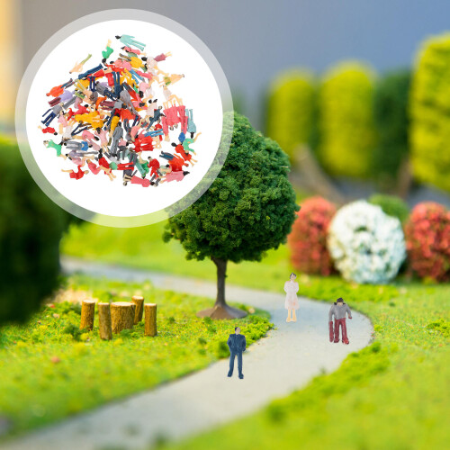 100 Mini Menschliche Modell Sandtisch Landschaftsfiguren 2