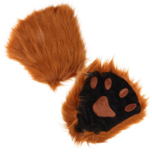 1 Paar Erwachsene Animal Paw Fingerlose Für