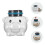 1Digitale Kinder Spaarpot Transparant Met Teller En Knoppen 5
