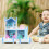 Puzzle Bausatz Modellbau Puppenhaus Set Geschenk 2