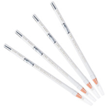 4Stk Weiße Eyeliner Stifte Wasserdicht Für Und Augenbrauen