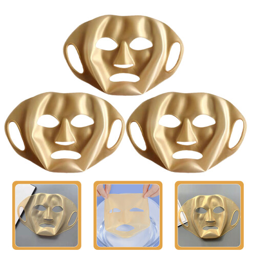3Stck Wiederverwendbare Silikon Gesichtsmasken Schönheitsbedarf 2