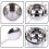 1 Set Schmelztopf Professioneller Kompakter Schmelztopf 11
