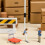 Landschaftsmodell Mit Trolley Wagen Gabelstapler Sandtisch 5