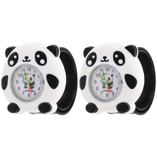 2 . Kinderuhren Silikon Panda Design