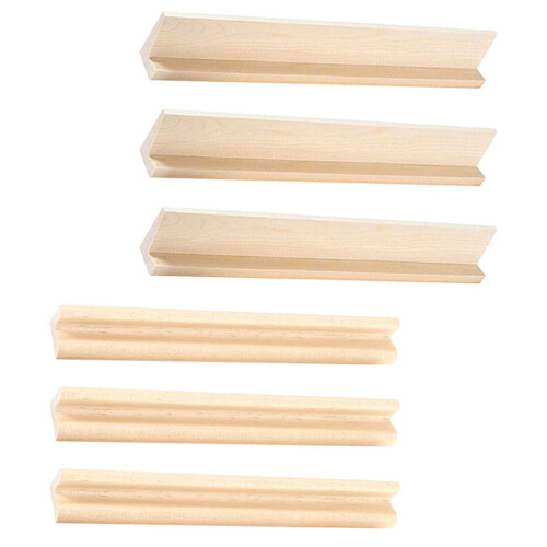 6Stk Holz Domino- Halter Organizer