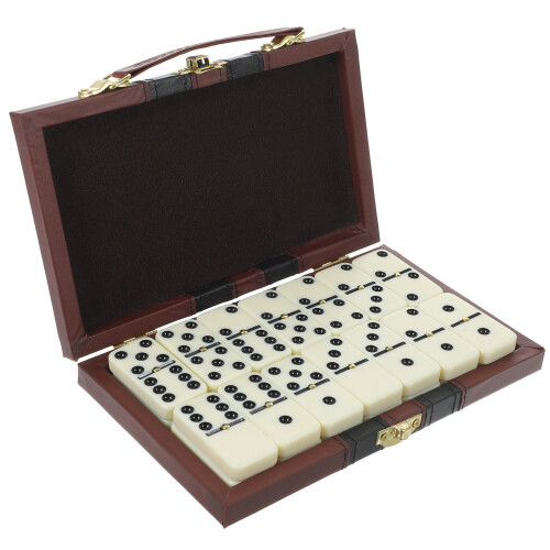 1 Set Domino- Mit Box Für Unterhaltung Und Partyspaß