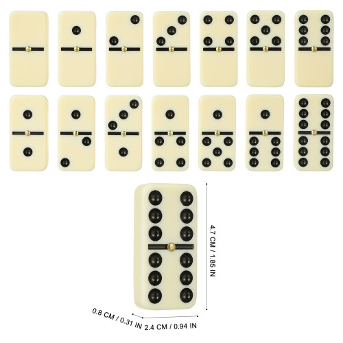 1 Set Domino- Mit Box Für Unterhaltung Und Partyspaß 1