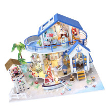 1 Set Diy Hausmodell Spielzeug Meeresthema Zusammenbau