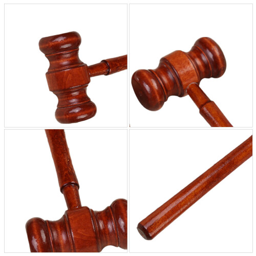 3 Unidades Martillo De Madera Juguete Para Golpear 2