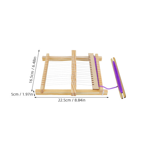 De Tejer Manual Para Niños, Educativo De Madera 2