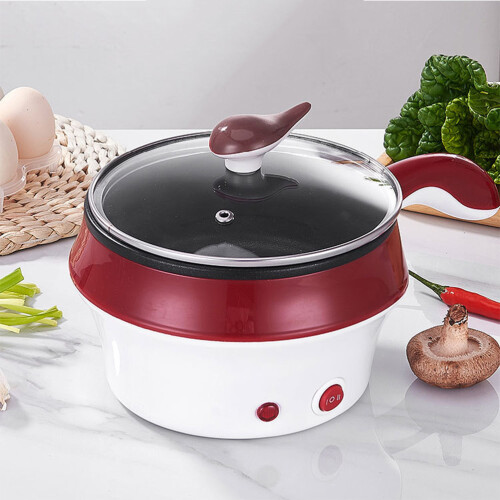 Olla Mini Multifuncional Acero Inoxidable Con 2