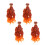4 Unidades Pelucas Resistentes Para Muñecas 7