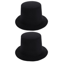 2 Unidades Mini Sombreros Para Muñecas Accesorios De Manualidades