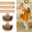 4 Piezas Sombreros Mini 8 Cm Para Muñecas Accesorios Tiny 5