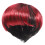 Short Bob Peluca Con Flequillo De Sintético Para Mujer 1