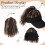 Curly Ponytail Béisbol Mujer Sintética 7