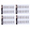 4 Unidades Pegatinas 6D Sintéticas Accesorio 11