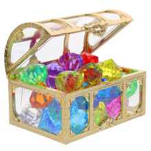 De Diamantes De Plástico Coloridos Para Manualidades Con Caja