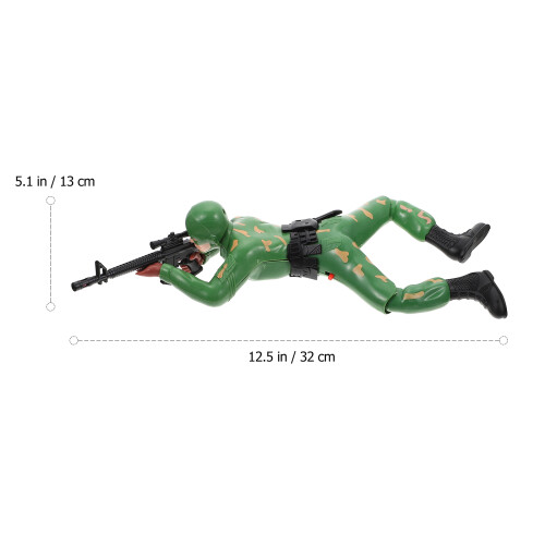 Jouet Électrique Soldat Rampe, Figurine Enfant 1