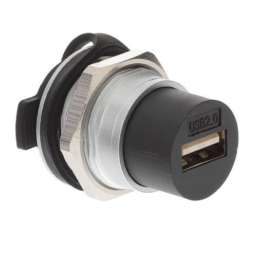 Conector Usb 2.0 Para Pared Industrial, Montaje Empotrado 1