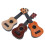 3 Pièces Enfant Instrument Ukulélé Cadeau 9