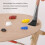 30 Unidades Pinceles Planos De Madera Para 8