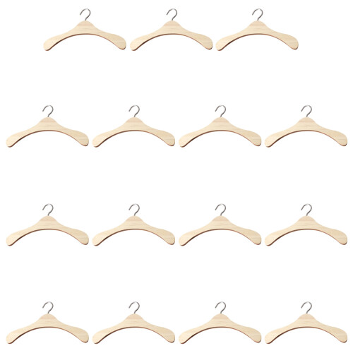 15 Unidades Miniatura De Madera Para Ropa De