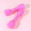 4 Unidades Octogonal Plástico Niños Exterior Rosa 6