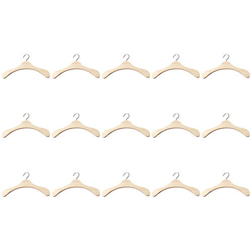 15 Unidades Miniatura De Madera Para Ropa De 1