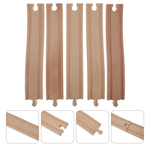 Juego De Accesorios De Expansión Para Vía Férrea De Madera 2